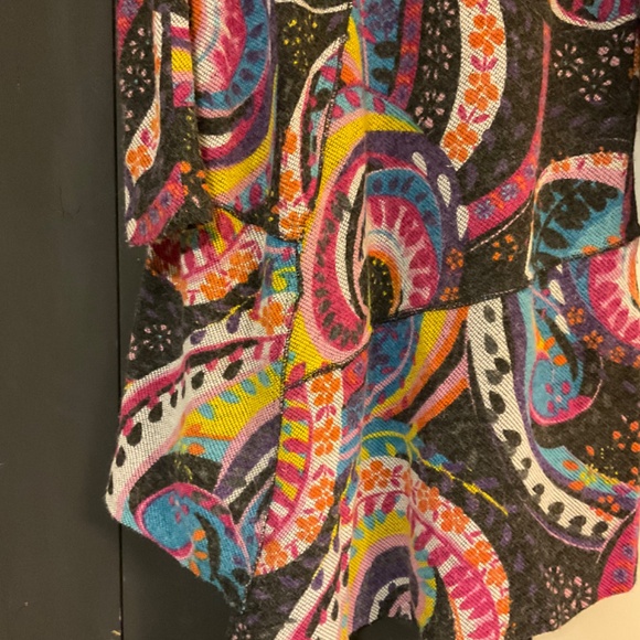 Unique multi colored asymmetrical tunic…self designed - Picture 2 of 4